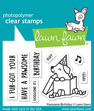 Pawsome Birthday Stamp Set