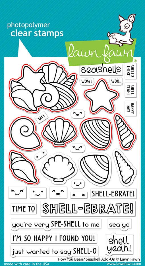 How You Bean  Seashell Add-On Lawn Cuts