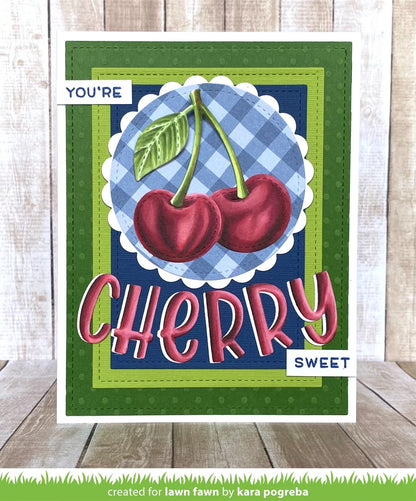 Cheery Cherries Lawn Cuts