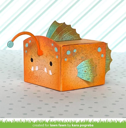 Tiny Gift Box Anglerfish Add-On Lawn Cuts