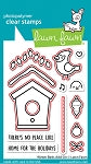Winter Birds Add-On Lawn Cuts