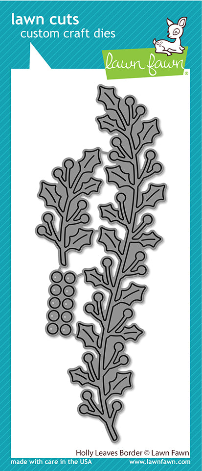 Holly Leaves Border Lawn Cuts