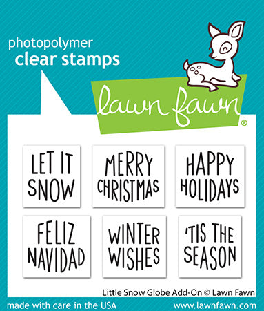 Little Snow Globe Add-On Stamp Set