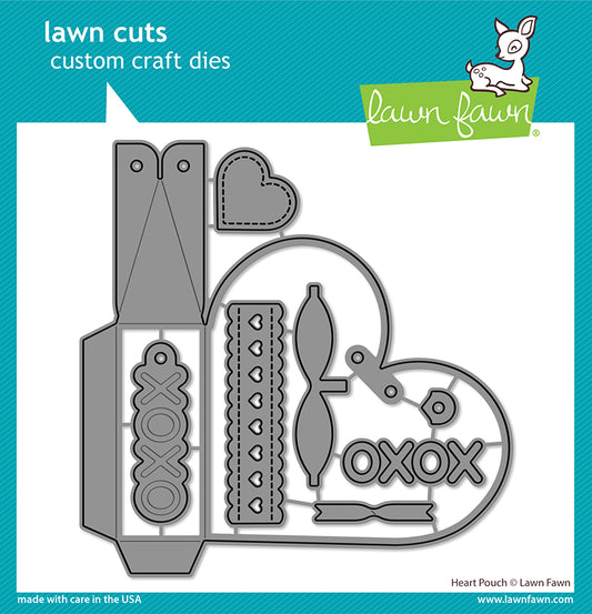Heart Pouch Lawn Cuts