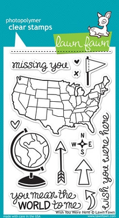 Wish You Were Here Stamp Set