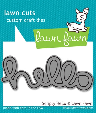 Scripty Hello Lawn Cuts