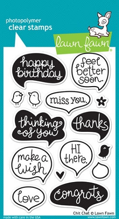 Chit Chat Stamp Set