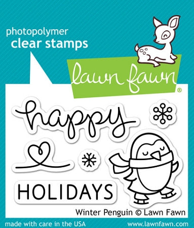 Winter Penguin Stamp Set