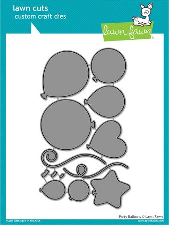 Party Balloons Lawn Cuts