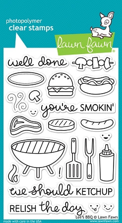 Let's BBQ Stamp Set