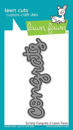 Scripty Congrats Lawn Cuts