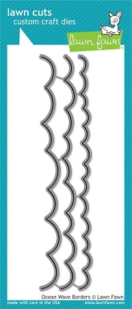 Ocean Wave Borders Lawn Cuts