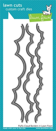 Puffy Cloud Borders Lawn Cuts