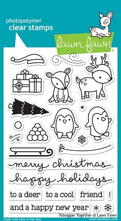 Toboggan Together Stamp Set
