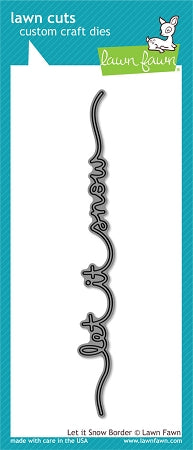 Let it Snow Border Lawn Cuts