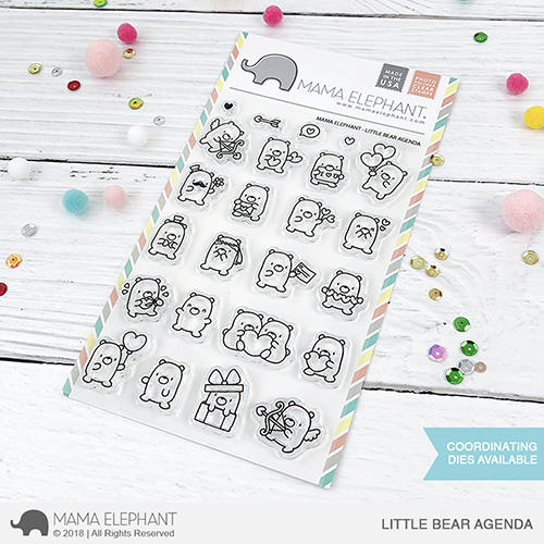 Little Bear Agenda Stamp Set