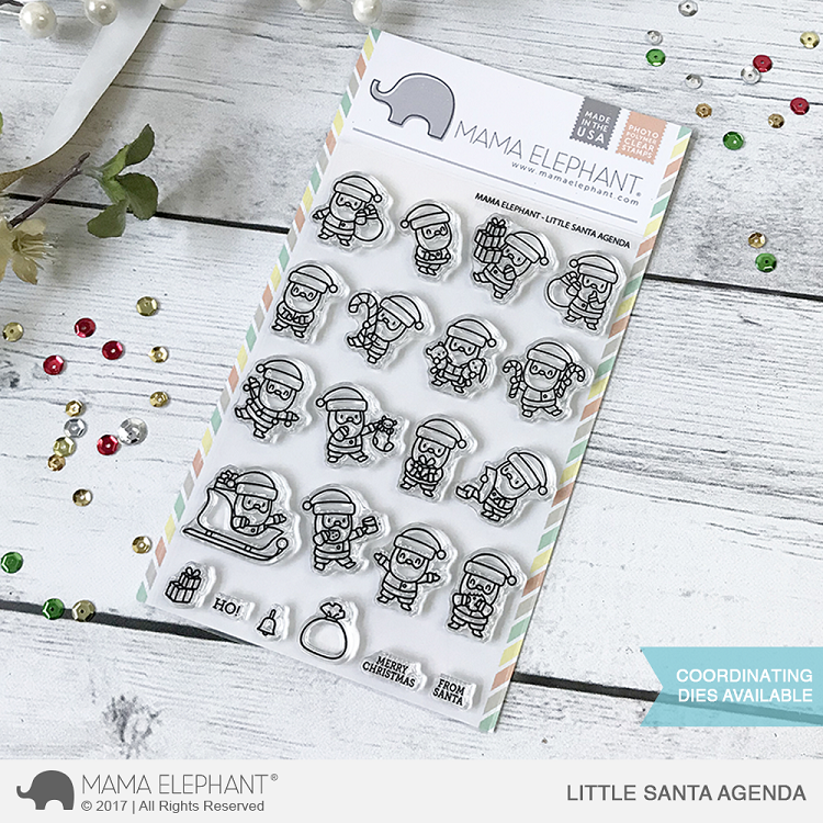 Little Santa Agenda Stamp Set