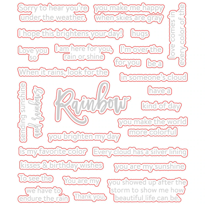 Look For The Rainbow Honey Cuts