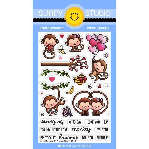 Love Monkey Stamp Set