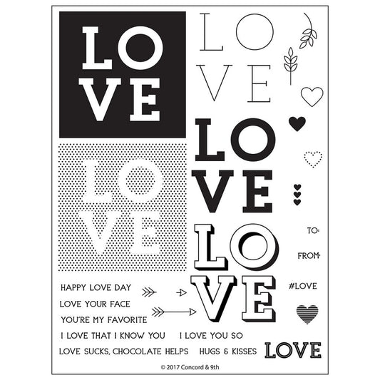 Love You So Stamp Set