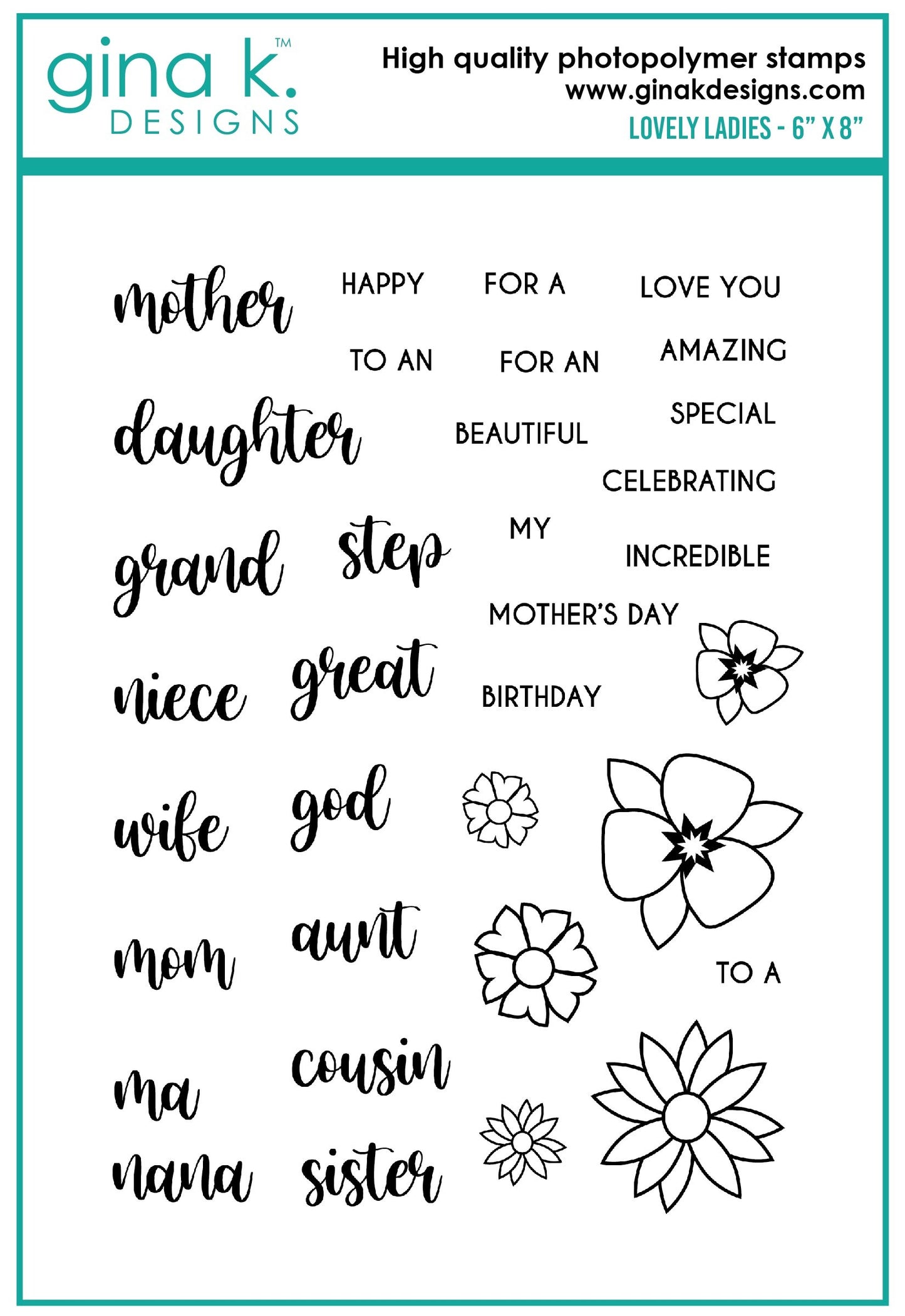 Lovely Ladies Stamp Set