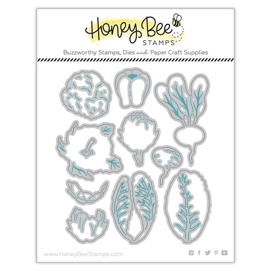 Lovely Layers: Garden Veggies Honey Cuts