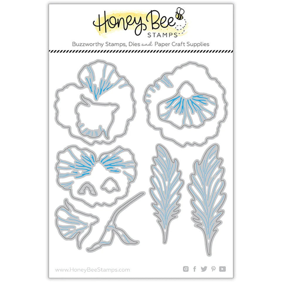 Lovely Layers: Pansy Honey Cuts