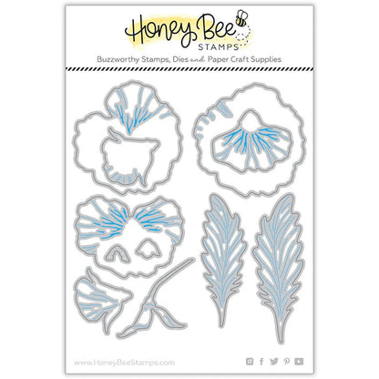 Lovely Layers: Pansy Honey Cuts