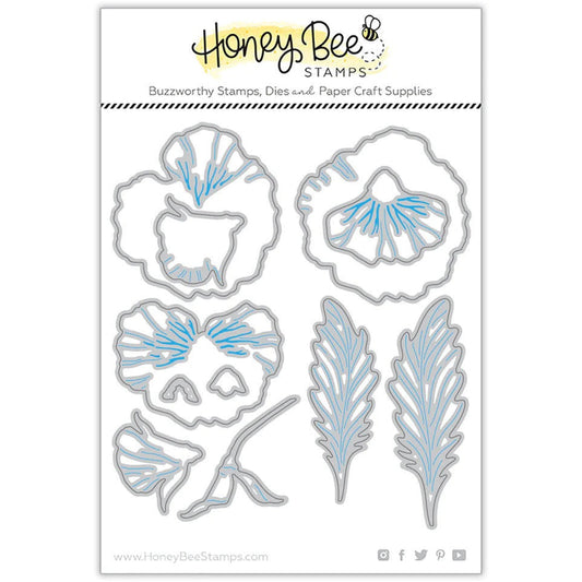 Lovely Layers: Pansy Honey Cuts