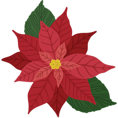 Lovely Layers: Poinsettia Honey Cuts