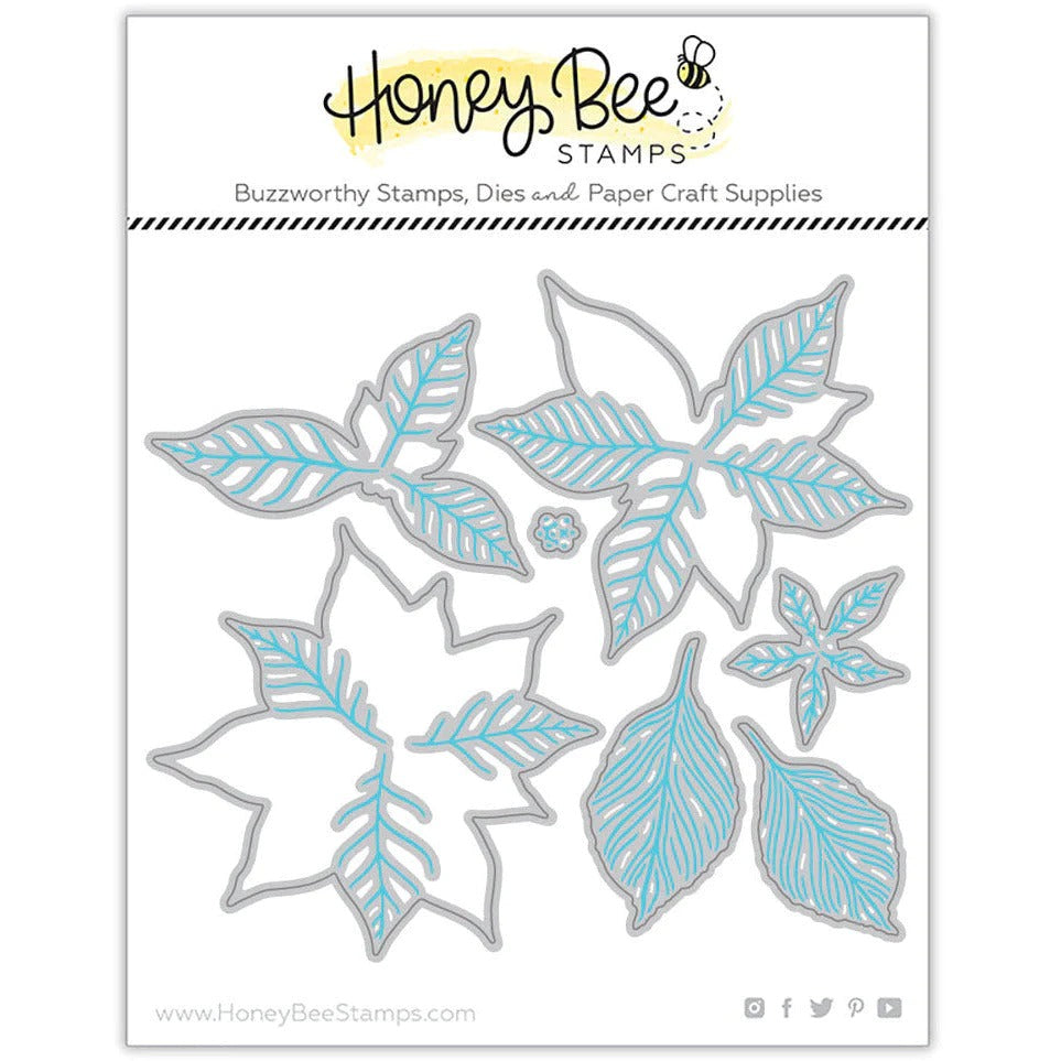 Lovely Layers: Poinsettia Honey Cuts