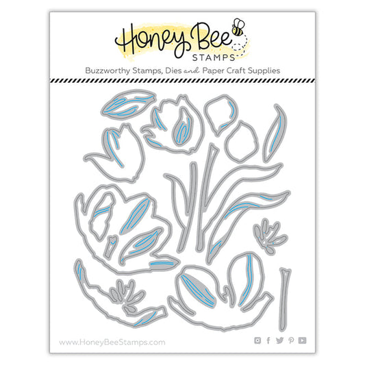 Lovely Layers: Tulips Honey Cuts