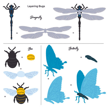 Lovely Layers: Bugs Honey Cuts