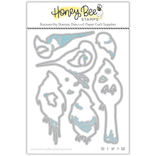 Lovely Layers: Winter Birds Honey Cuts