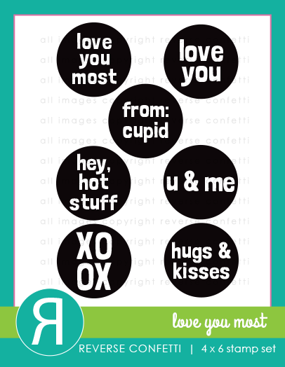 Love You Most Stamp Set