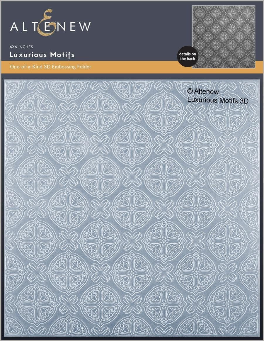 Luxurious Motifs Embossing Folder