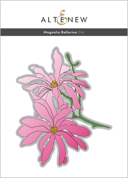 Magnolia Ballerina Simple Coloring Stencil