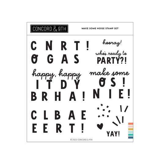 Make Some Noise Stamp Set