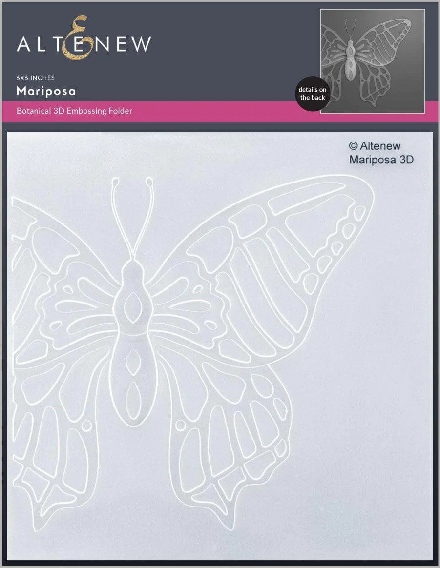 Mariposa 3D Embossing Folder