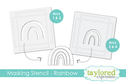 Masking Stencils - Make a Rainbow