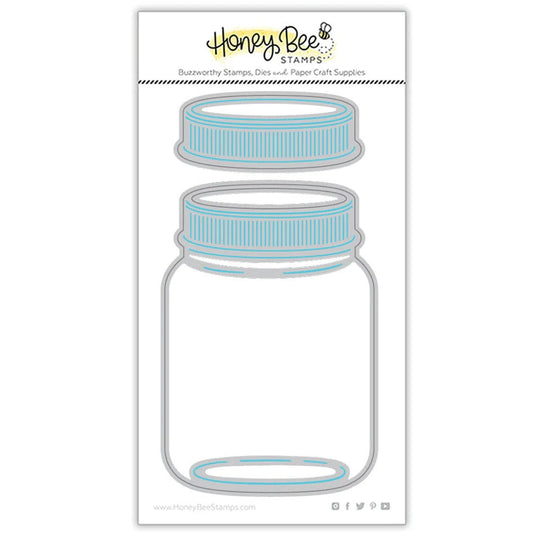 Mason Jar Vase Honey Cuts