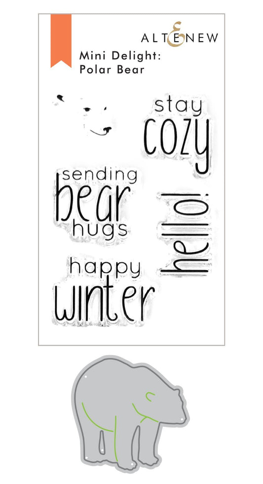 Mini Delight: Polar Bear Stamp & Die Set