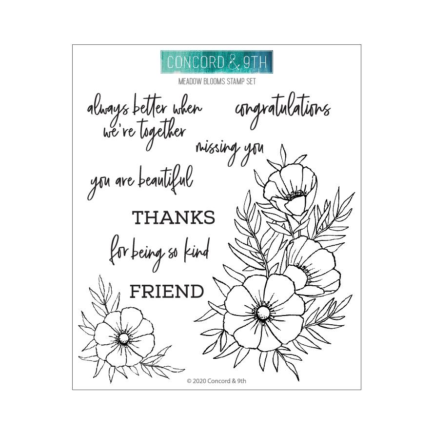 Meadow Blossoms Stamp Set