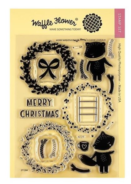 Merry Wreath Stamp Set