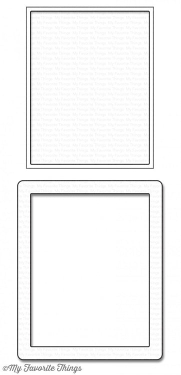 Die-namics Rectangle Shaker Window & Frame