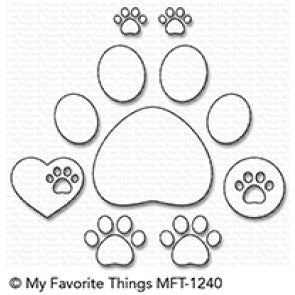 Die-namics Paw Prints