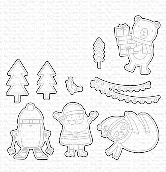 Snow Globe Singles Die-namics