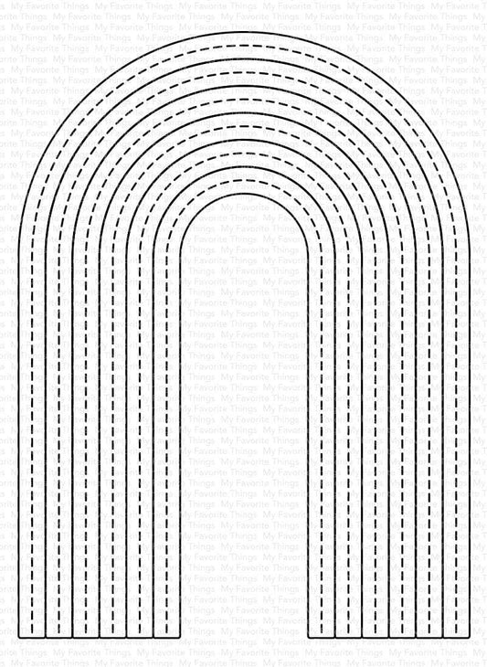 Stitched Tall Rainbow Die-namics