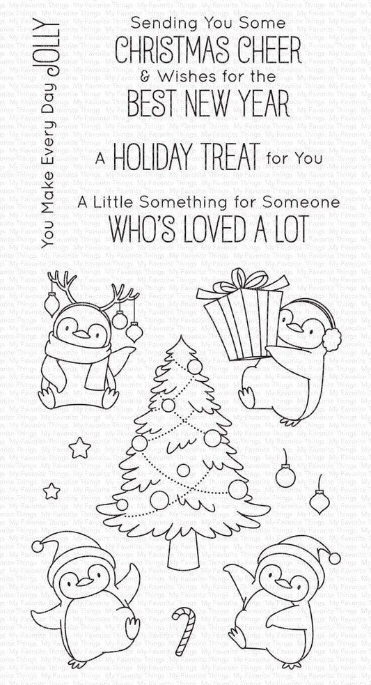 Holiday Penguins Stamp Set