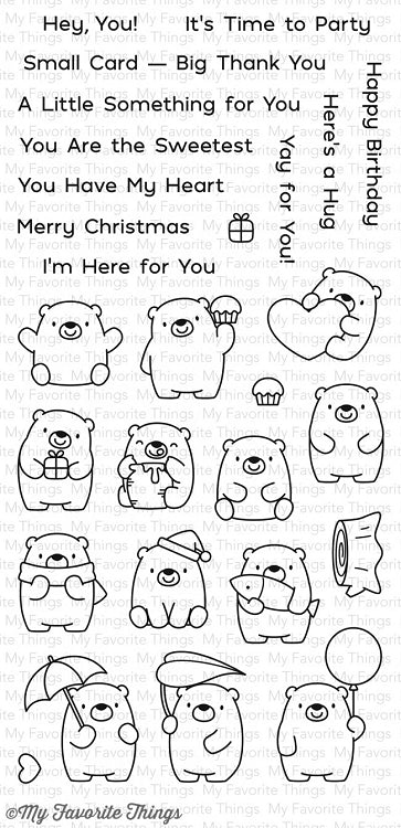 Bitty Bears Stamp Set